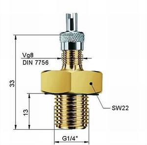 Ventil 1-4 SW22